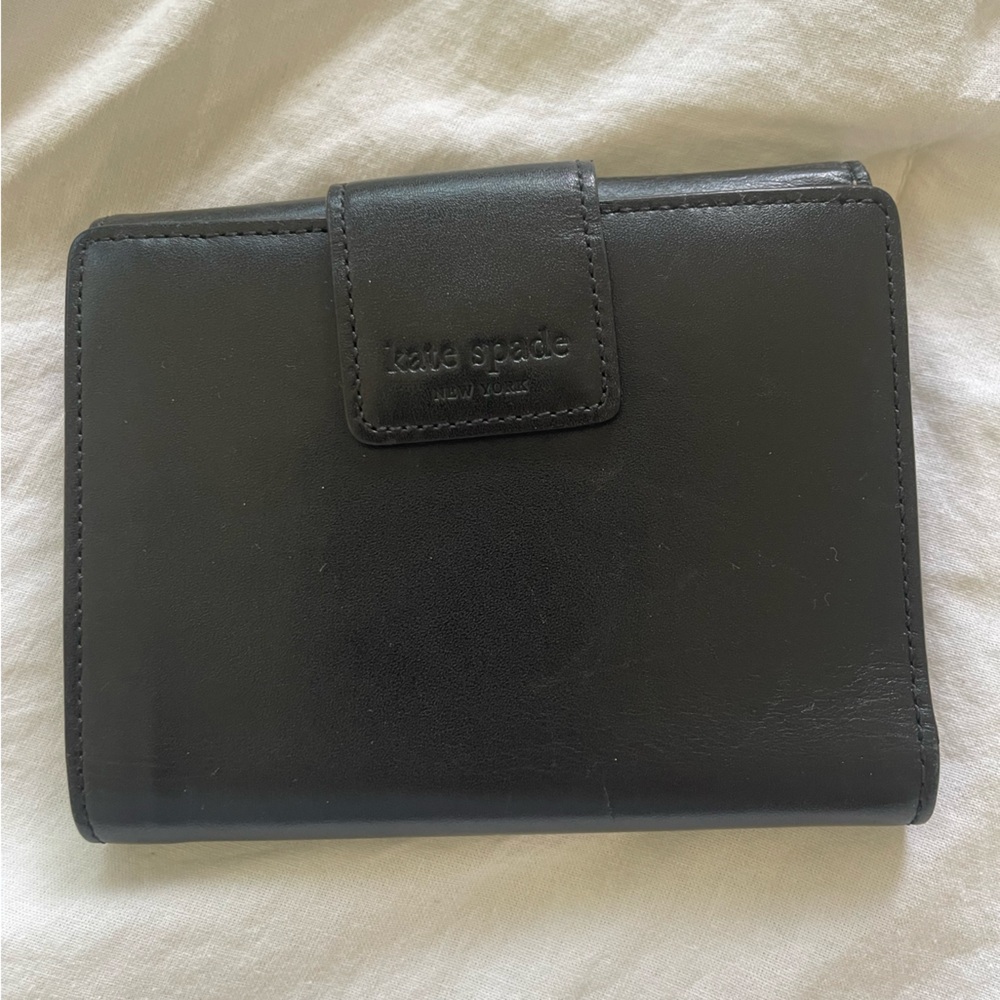 Kate Spade Black Leather Wallet